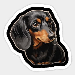 Cute Dachshund Dog Lovers Dachshunds Dogs Sticker